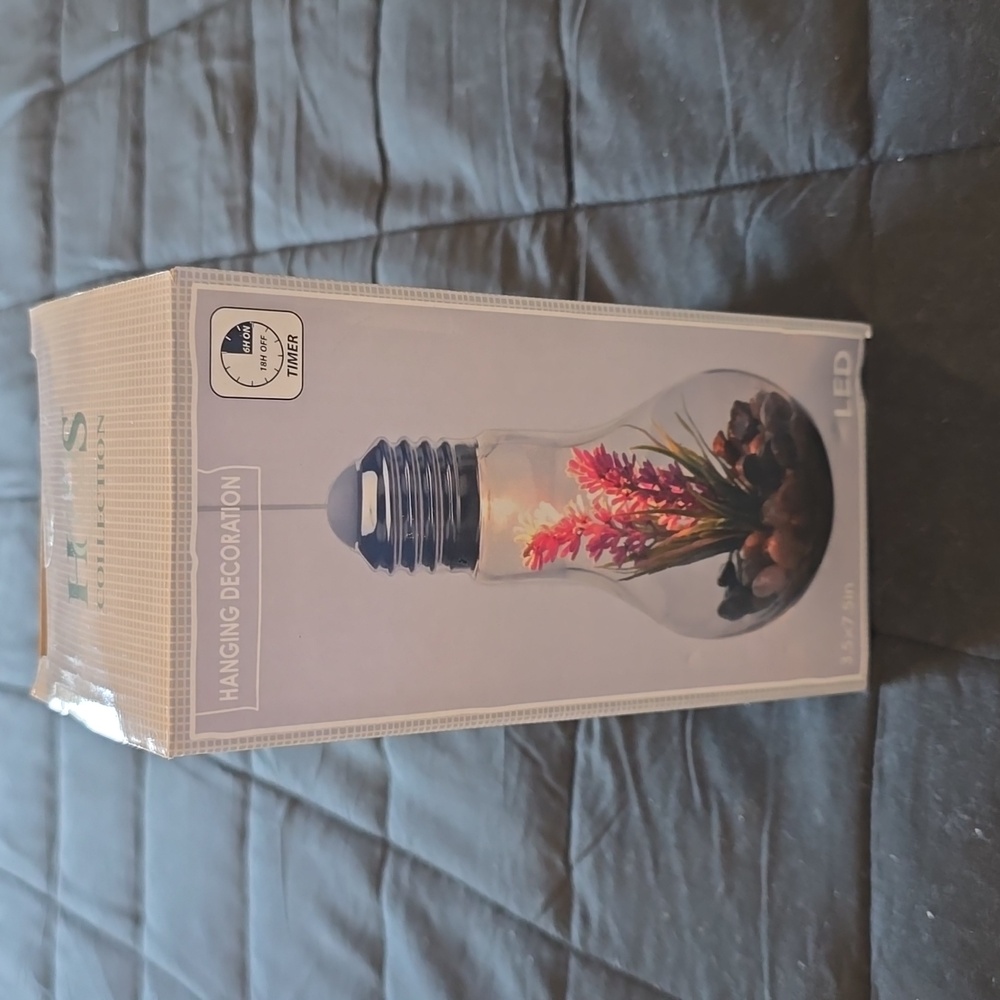 Hanging Decoration LED Light - Black